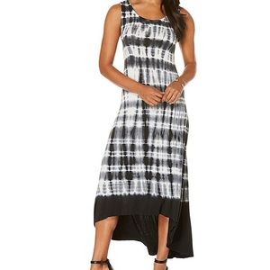 💕Rafaella tie-dye high low dress